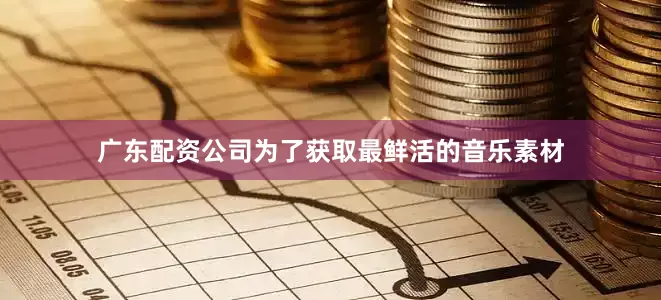 广东配资公司为了获取最鲜活的音乐素材